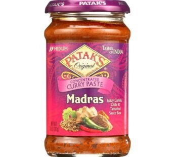 Patak’s Madras Curry Paste (10 oz)