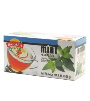 Baraka Tea Mint Herbal filter bags 0.88 oz (25g)