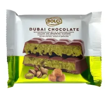 Bolci Dubai Chocolate Kadayif Choc w Pistachio