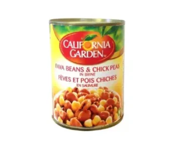 California Garden Fava Beans Chickpeas Recipe 16oz