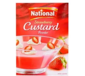 National Custard Strawberry Pwdr 300g