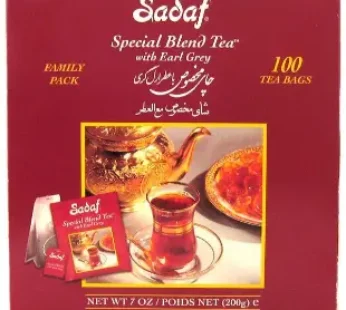Sadaf Special Blend Tea w/ Earl Grey Tea Bags