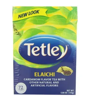 Tetley Elaichi Black Tea Bags 144g