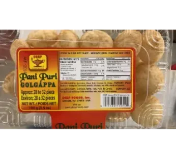Deep Pani Puri (Golgappa) 140g