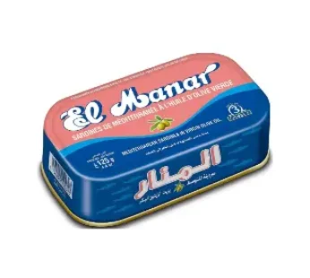El Manar Sardines In V. Olive Oil 125g