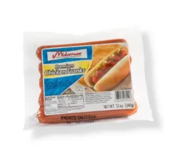 Midamar Halal Chicken Franks 12oz (340g)